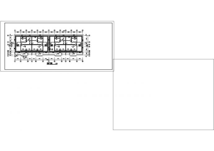 衢州俪兰小区6层砖混结构商住楼建筑设计CAD图纸（1-2层商用/含阁楼）_图1