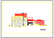合肥图书馆建筑设计施工图中标方案【CAD+1JPG外观效果图】-图一