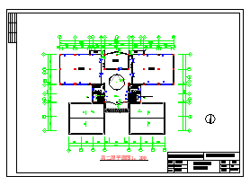 三层图书馆建筑设计施工全套图