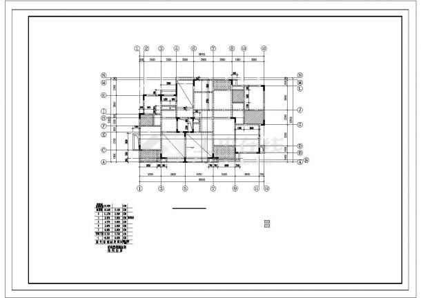 君雅社区第二批安置房建造工程（3#）--结构设计-图一