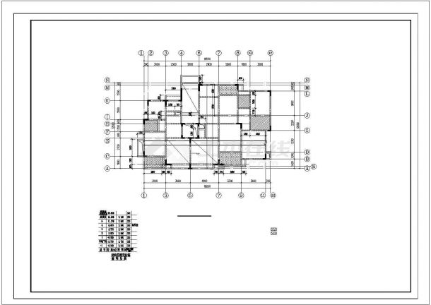 君雅社区第二批安置房建造工程（3#）--结构设计-图二