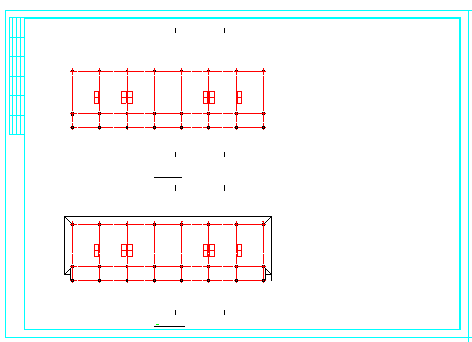  Tibetan student dormitory building design cad scheme diagram - Figure 1