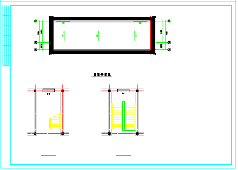  Tibetan student dormitory building design cad scheme diagram - Figure 2