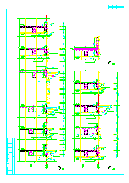 [江苏]某四十八层商业建筑设计CAD施工图和效果图（含办公、公寓）-图二