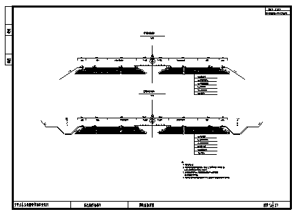 某城市双向6车道高速公路路基路面综合设计cad图(含计算书，开题报告)-图一