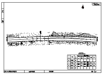 某城市双向6车道高速公路路基路面综合设计cad图(含计算书，开题报告)-图二