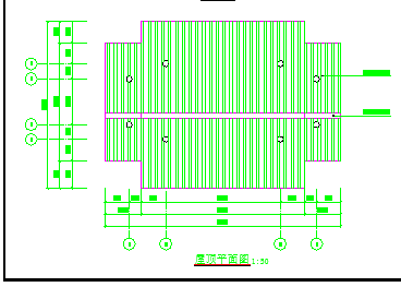 川西民居门厅建筑设计cad施工图纸-图二