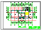 600平方米办公楼建筑设计方案CAD施工图纸-图一