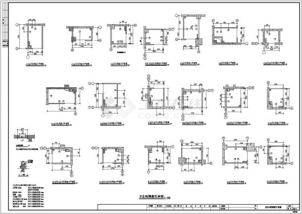 某32层蝶型住宅楼给排水施工CAD图纸【含 目录 说明 3个CAD】-图二