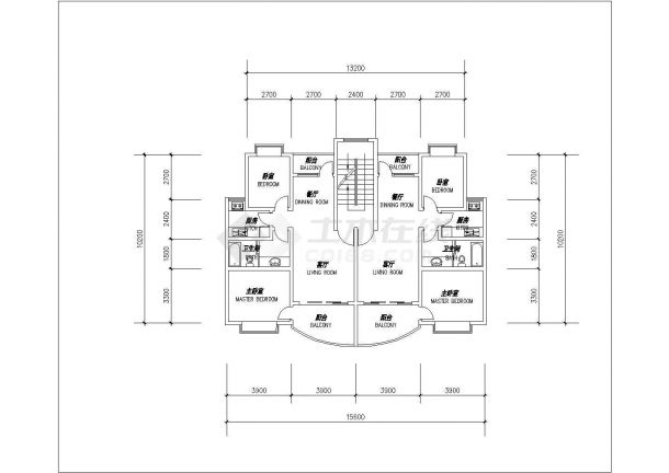 苏州银容小区8张经典热门的平面户型设计CAD图纸（含3层别墅平面图）-图一