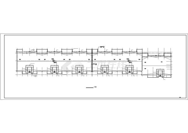 衢州市平安花园小区9500平米6层混合结构住宅楼全套建筑设计CAD图纸-图一