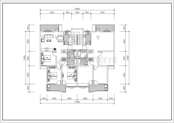 无锡市某新建小区70-130平米左右的经典热门户型设计CAD图纸（共13张）-图一