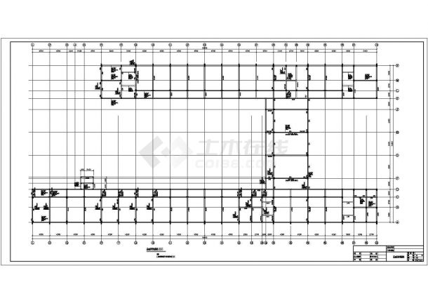 6547.43平米四层框架综合教学楼工程预算书（工程量计算、CAD图纸）-图一