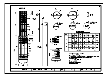 某二级简支装配式全预应力混凝土T梁桥长设计cad图(含计算书，毕业设计)-图一