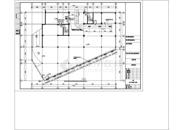 高层地下车库通风及排烟系统设计cad施工图-图二