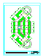 元鸿国际大厦建筑设计施工图-图一