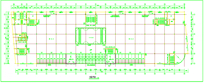 某地商场设计施工图CAD图纸_图1