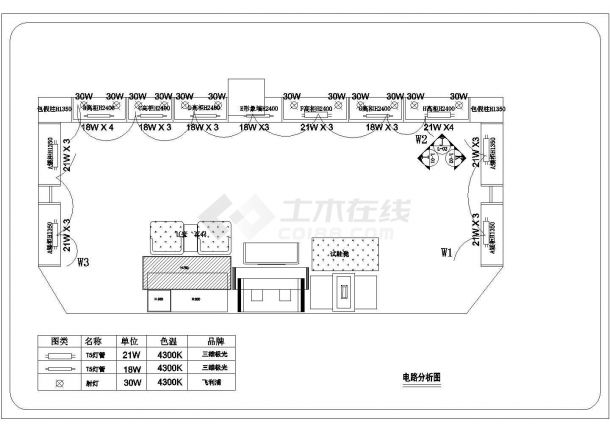 某大型专卖店全套装修设计施工图-图二