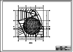 某单层网壳结构球形采光顶结构施工cad图_结构施工-图一