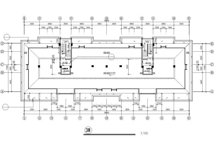 郑州市河滨花园小区9层框架结构住宅楼建筑设计CAD图纸（含坡屋顶层）_图1