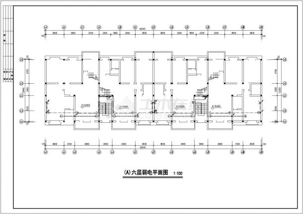 某住宅小区电气系统图-图二