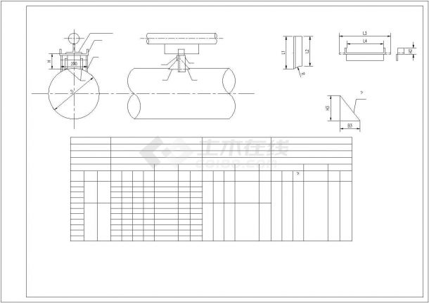 【最新】某厂区蒸汽管网全套设计方案CAD图纸-图一