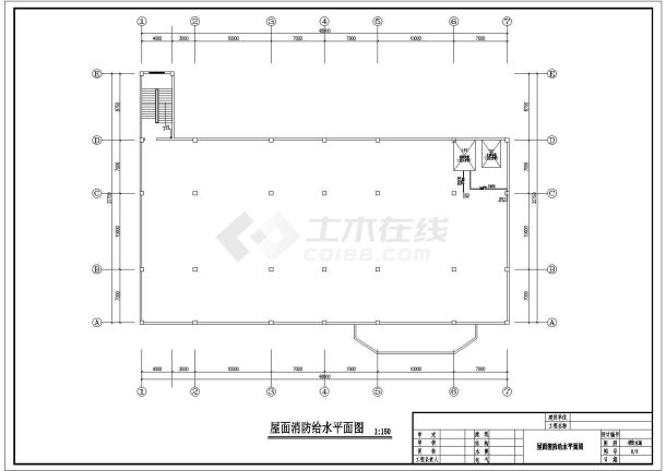 豪华大酒店全套给排水施工图（含设计说明，共21张））-图一