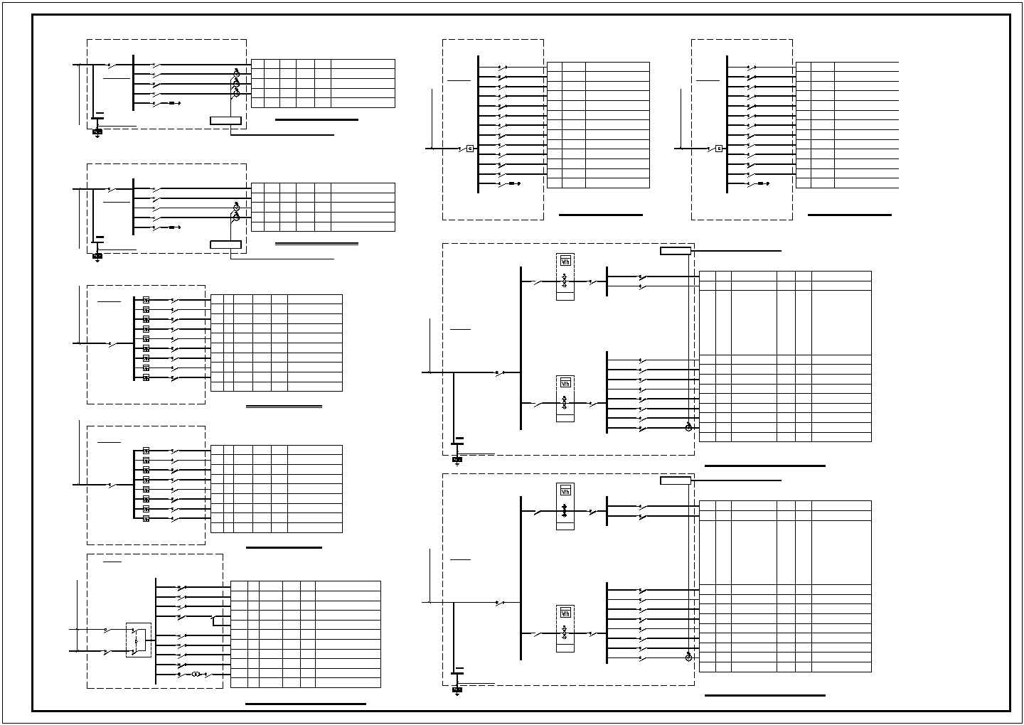 某18层住宅CAD电气施工图
