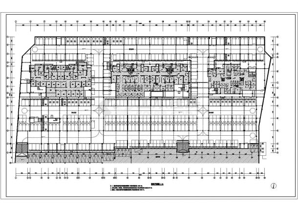 某广场汽车库CAD电气施工图-图二