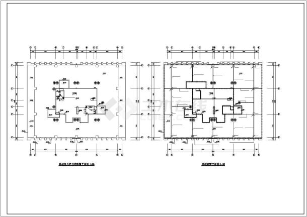 某CBD大厦CAD全套完整规划设计图纸-图一