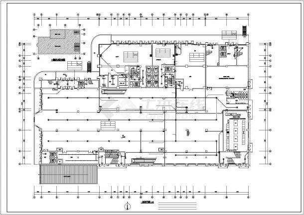 某综合楼电气CAD平面图-图一
