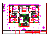 田园(别墅)住宅装修设计CAD施工图-图二