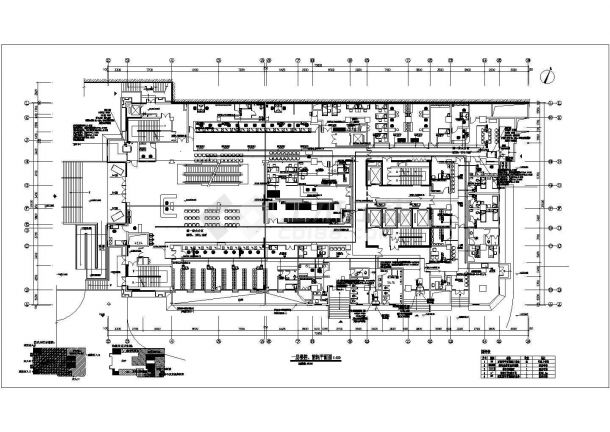 某三甲中医院智能化CAD建筑施工图-图二