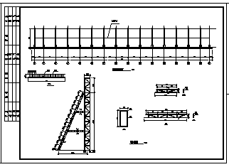广告牌设计_某钢结构组合柱广告牌结构施工cad图纸_图1