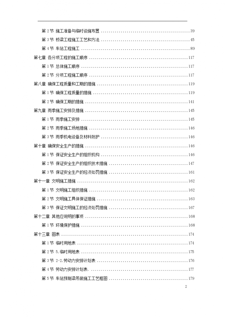 武汉市某新建轻轨工程施工组织设计方案-图二