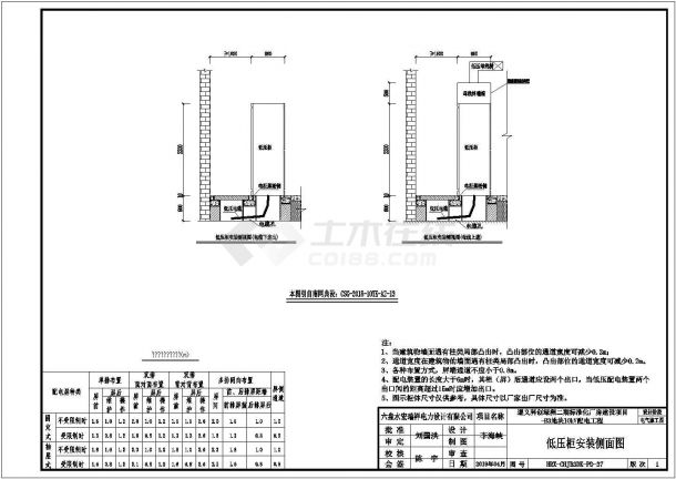 【最新】某厂房10kv配电工程设计方案CAD图纸-图二