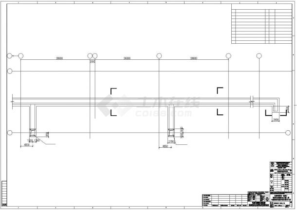 【最新】某连铸电缆隧道电力设计方案CAD图纸-图一
