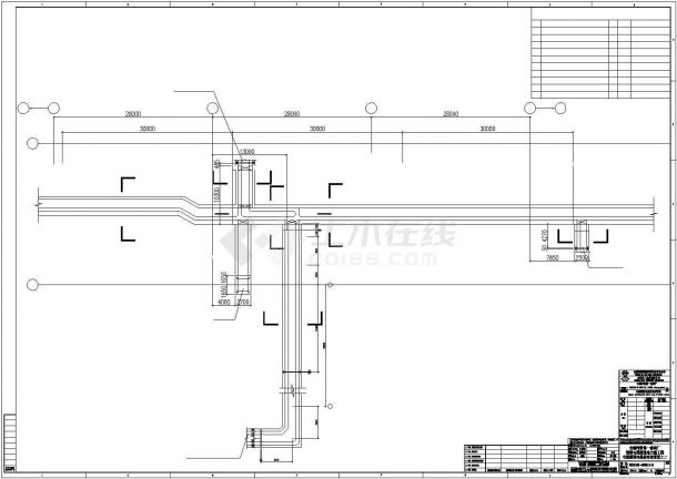【最新】某连铸电缆隧道电力设计方案CAD图纸-图二