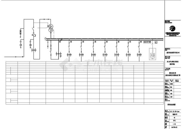 【最新】某污水站电施设计方案CAD图纸-图二