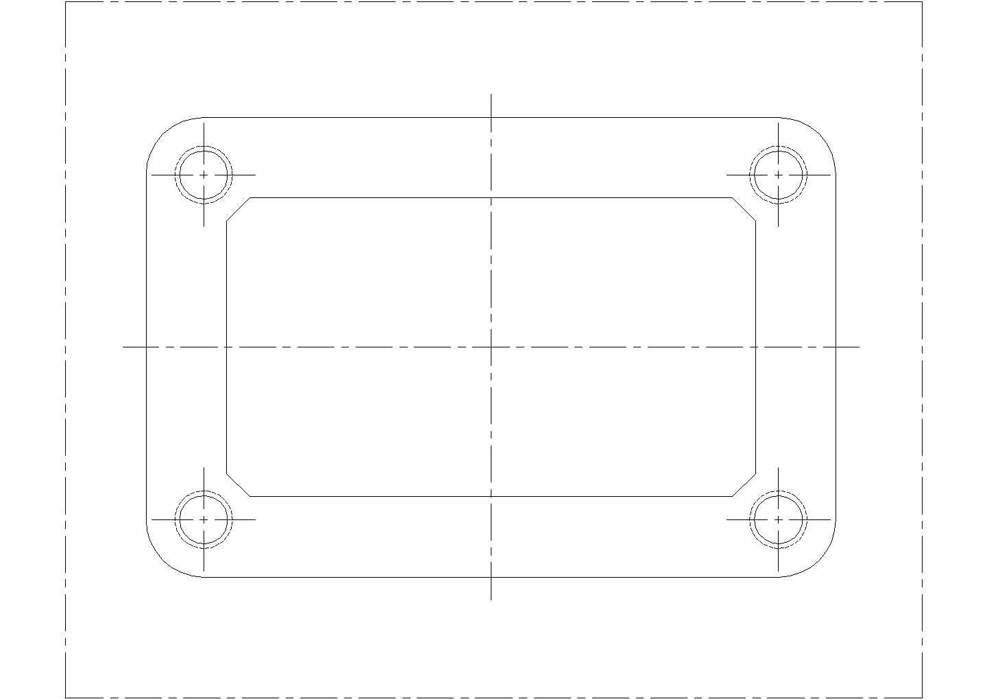 某标准件垫片CAD设计全套施工图纸