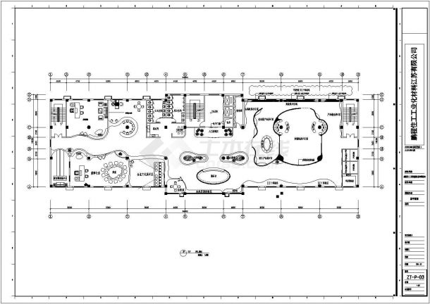 室内工业材料展厅现装修设计方案图-图一