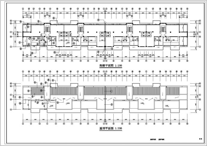 苏州市太平家园小区4层砖混结构组合式住宅楼建筑设计CAD图纸（含阁楼）_图1
