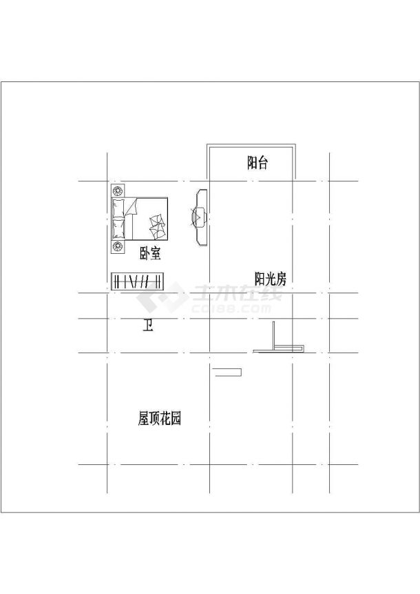 贵阳市丽泽花园小区经典实用的平面户型设计CAD图纸（共37张）-图二