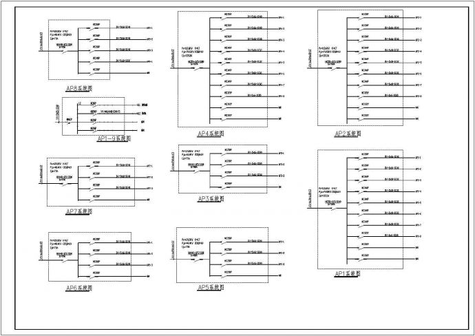产品展览楼电气设计方案CAD图纸_图1