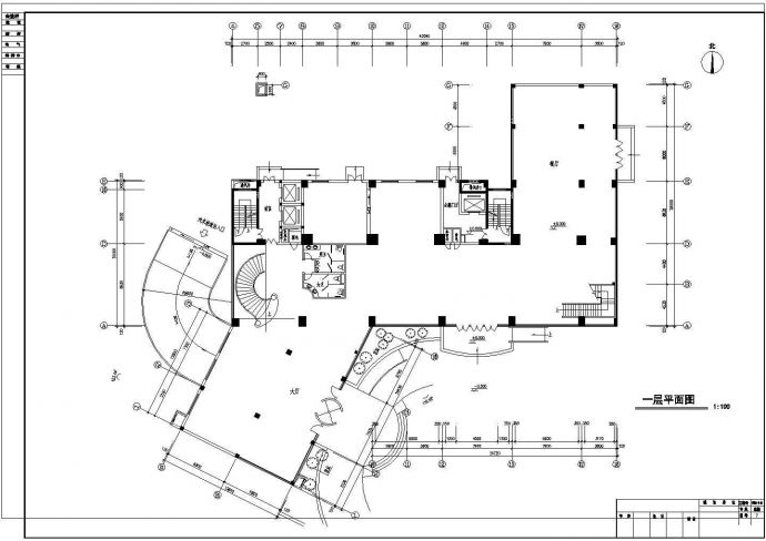 大酒店电气设计方案CAD图纸_图1