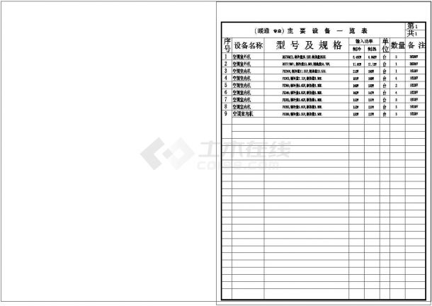 山东某别墅VRV空调系统-图二