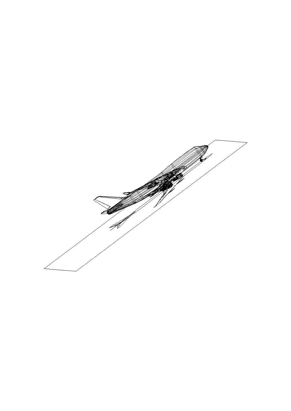 某飞机CAD节点完整详细设计图