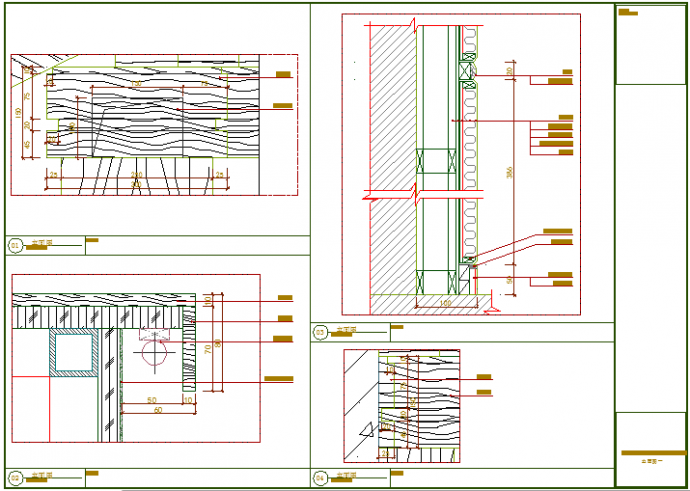 某咖啡厅CAD完整详细设计图纸_图1