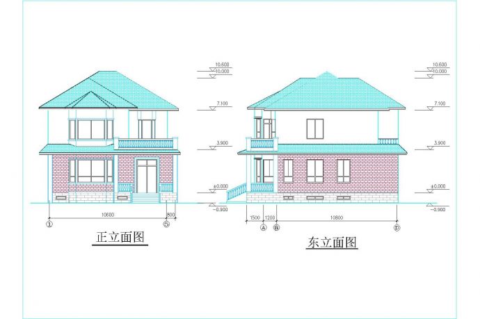 东莞现代风格住宅CAD大样构造节点图_图1