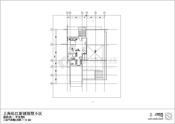 龙岩松江户型CAD大样构造节点图-图二